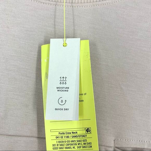 All In Motion Men's Ponte Crew Neck Pullover Knit Long Sleeve Shirt XL - Picture 6 of 7